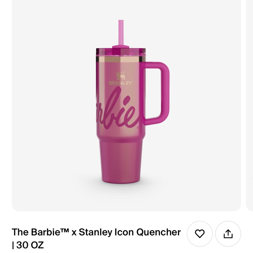 Stanley barbie pink 30oz